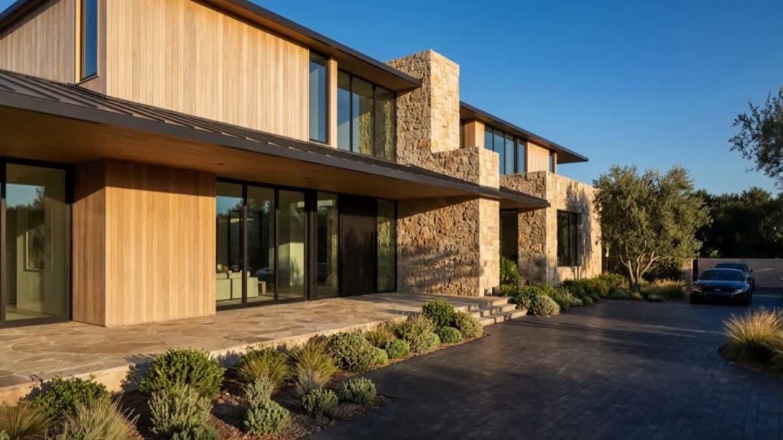 Modern two-storey residence