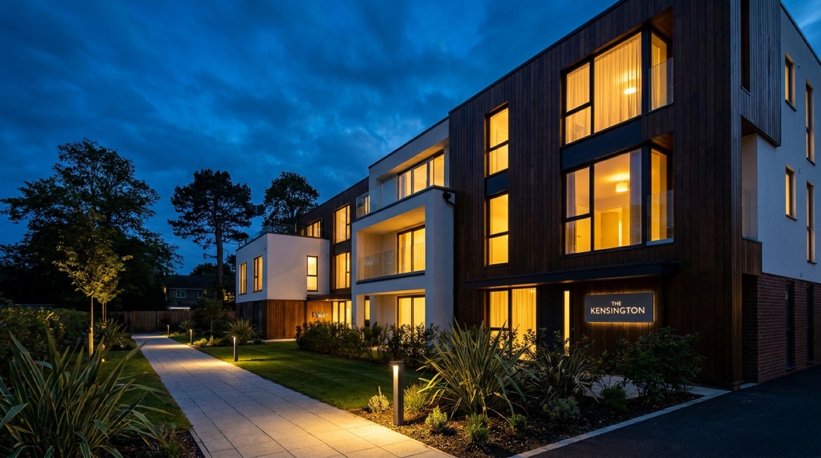 Twilight exterior