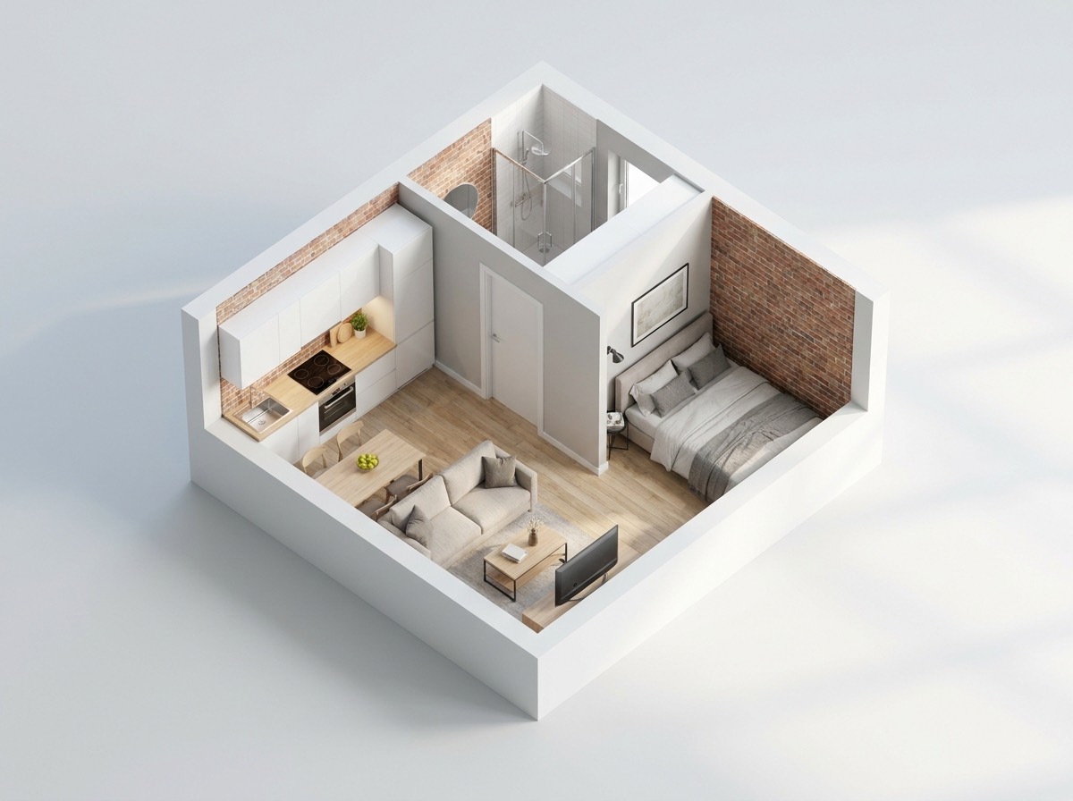 Studio flat